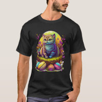 Easter Kitty Cat with Eggs Cute animal themed Wome