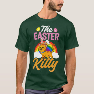 Easter Kitty Design Easter Cat  T-Shirt
