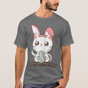 Easter kitty kitten rabbit bunny T-Shirt