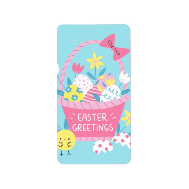 Easter Labels Return (Front)