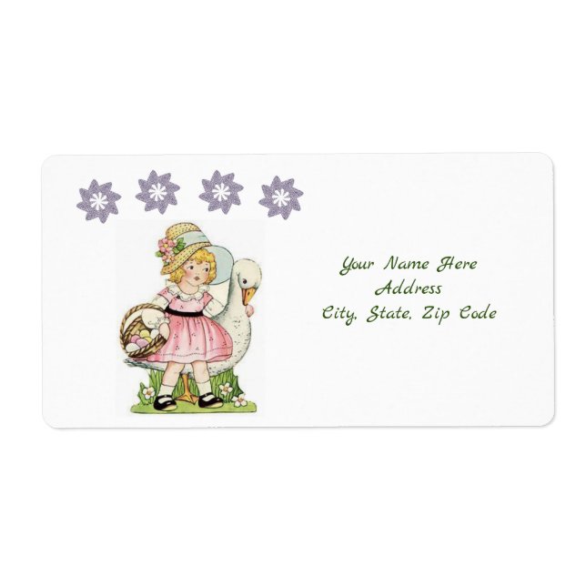 Easter Labels Vintage (Front)