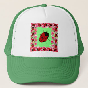 Easter Ladybug Trucker Hat