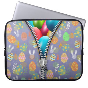 Easter Laptop Bag – Colourful Egg Design
