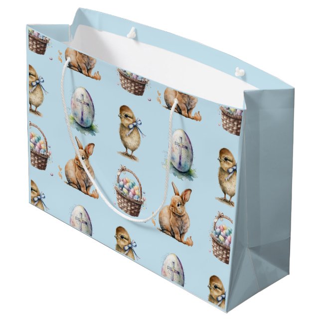 Easter  large gift bag (Back Angled)