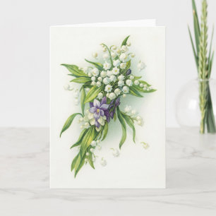 Easter Lily of the Valley Notecard