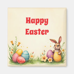 Easter Little Rabbit Popular Collection Magnet