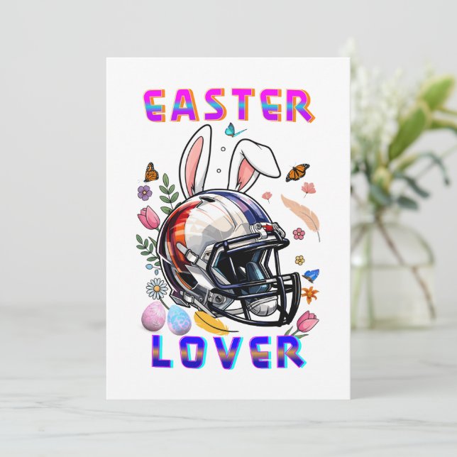 Easter Lover Holiday Card (Standing Front)