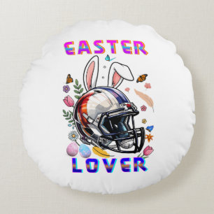 Easter Lover Round Cushion