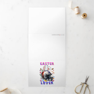 Easter Lover Tri-Fold Card