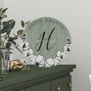 Easter Magnolia Flower Custom Cutting Board