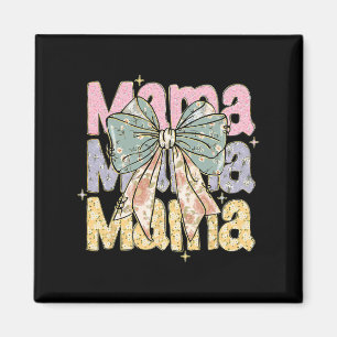 Easter Mama Bunny Coquette Bow Mama Easter Bunny M Magnet