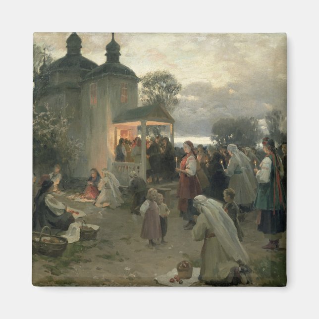 Easter Matins Magnet (Front)