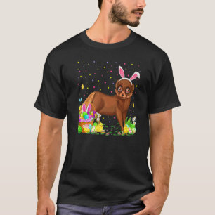 Easter Mink Bunny Egg Hunting Mink Easter Sunday  T-Shirt