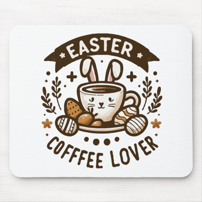 Easter Morning Brew Mouse Pad (Front)