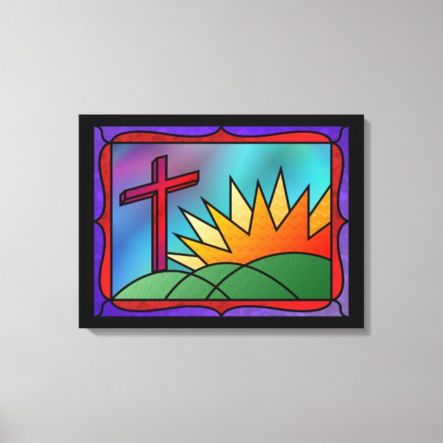 Easter Morning Canvas Print (Front)