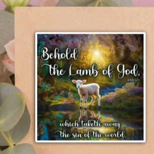 Easter Morning Lamb Of God John Bible Verse
