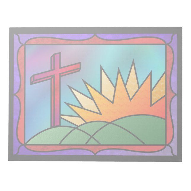 Easter Morning Notepad (Front)