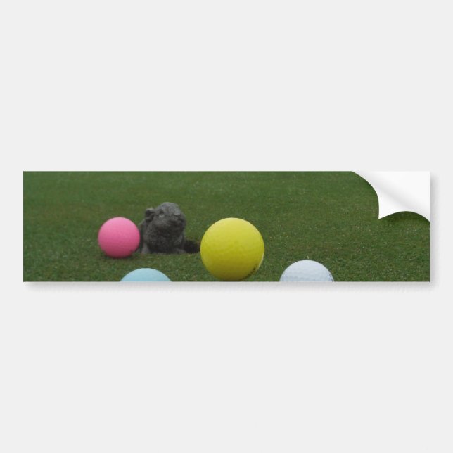 Easter mountain golf course bumper sticker (Front)