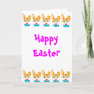 EASTER, MR. JACK RABBIT card