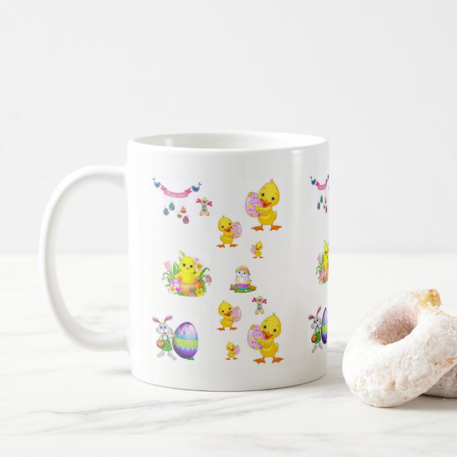 Easter Mugs (With Donut)