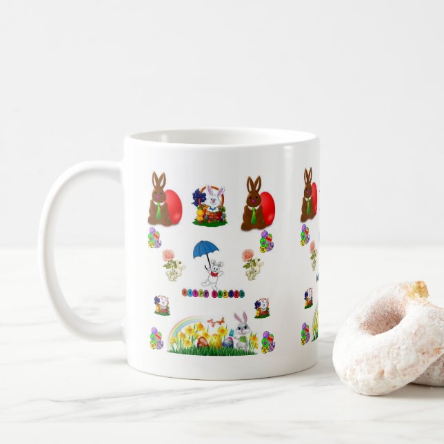 Easter Mugs (With Donut)