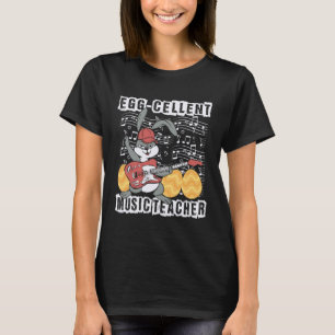 Easter music teaching guitar teacher Easter music  T-Shirt