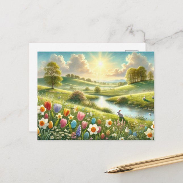  Easter Nature & Spring  Postcard (Front/Back In Situ)