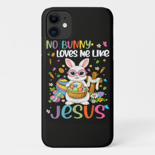 Easter No Bunny Loves Me Like Jesus Christian Case-Mate iPhone Case