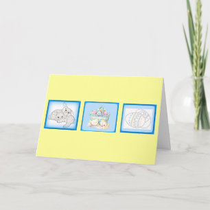 Easter Note Card Template