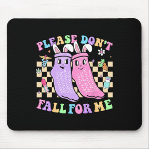 Easter Nurse Non Slip Socks Please Don't Fall For Mouse Pad