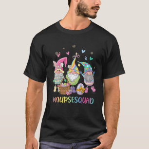 Easter Nurse Squad Gnomes Happy Easter T-Shirt