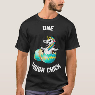 Easter One Tough Chick Unicorn Egg Kids Pullover H