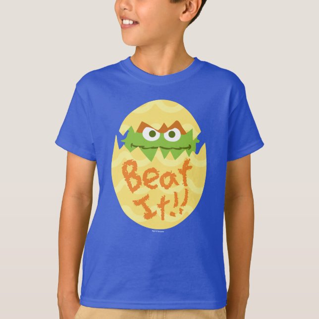 Easter Oscar the Grouch T-Shirt (Front)