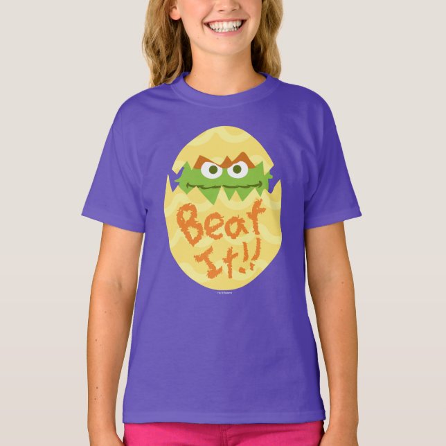 Easter Oscar the Grouch T-Shirt (Front)