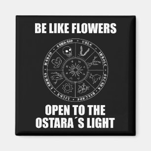 Easter Ostara Eostre Pagan Witchcraft Spring Moon Magnet