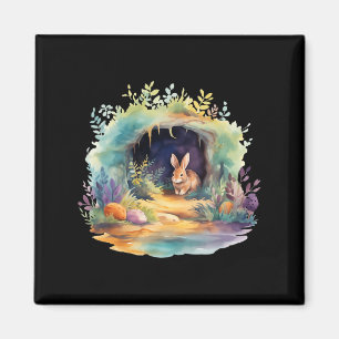 Easter Ostara Eostre Pagan Witchcraft Spring Moon  Magnet