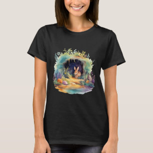 Easter Ostara Eostre Pagan Witchcraft Spring Moon  T-Shirt