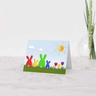 Easter, Ostara, Spring Holiday Card