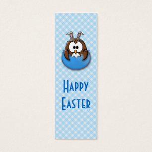 Easter owl - blue