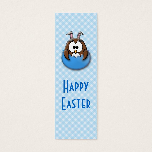 Easter owl - blue (Front)