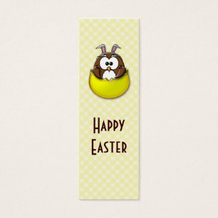 Easter owl - yellow