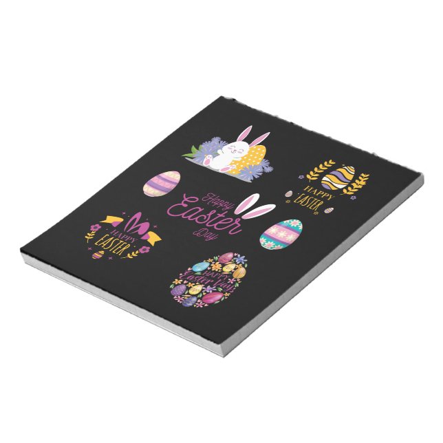 Easter package, Funny Easter Sticker Notepad (Rotated)