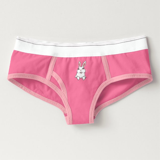 Easter Panties Women's Easter Bunny Underwear (Front)