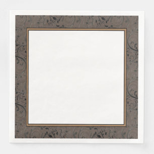 Easter Paper Napkin He Is Risen Easter Lilies