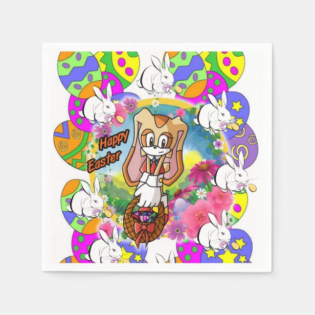 Easter Paper Napkins (Front)