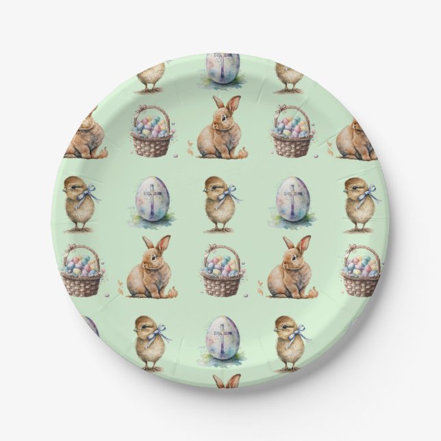 Easter Paper Plate (Front)
