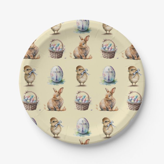 Easter Paper Plate (Front)
