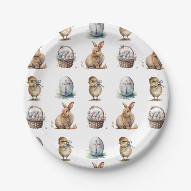Easter Paper Plate (Front)