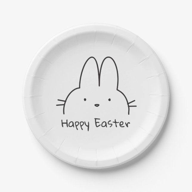 Easter Paper Plate (Front)