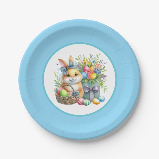 Easter  paper plates (Front)
